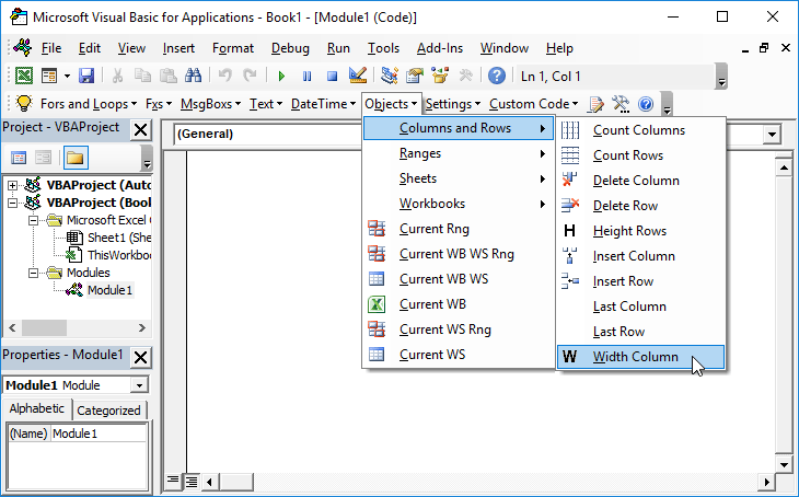 Autofit Columns Vba Code Examples Autofit Columns Vba Code Examples