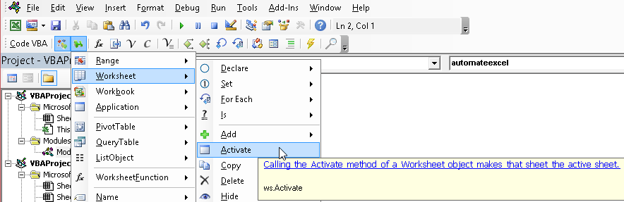 vba-activate-select-worksheet - Automate Excel