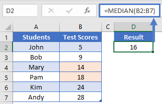 MEDIAN Function In Excel - Calculate the 50th Percentile